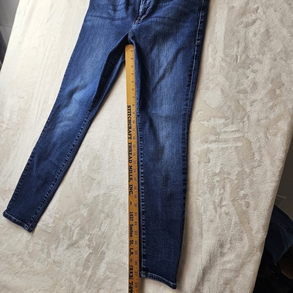 Good American 8 29 Waist Classic Blue Women's Jeans Denim Skinny - Picture 4 of 8